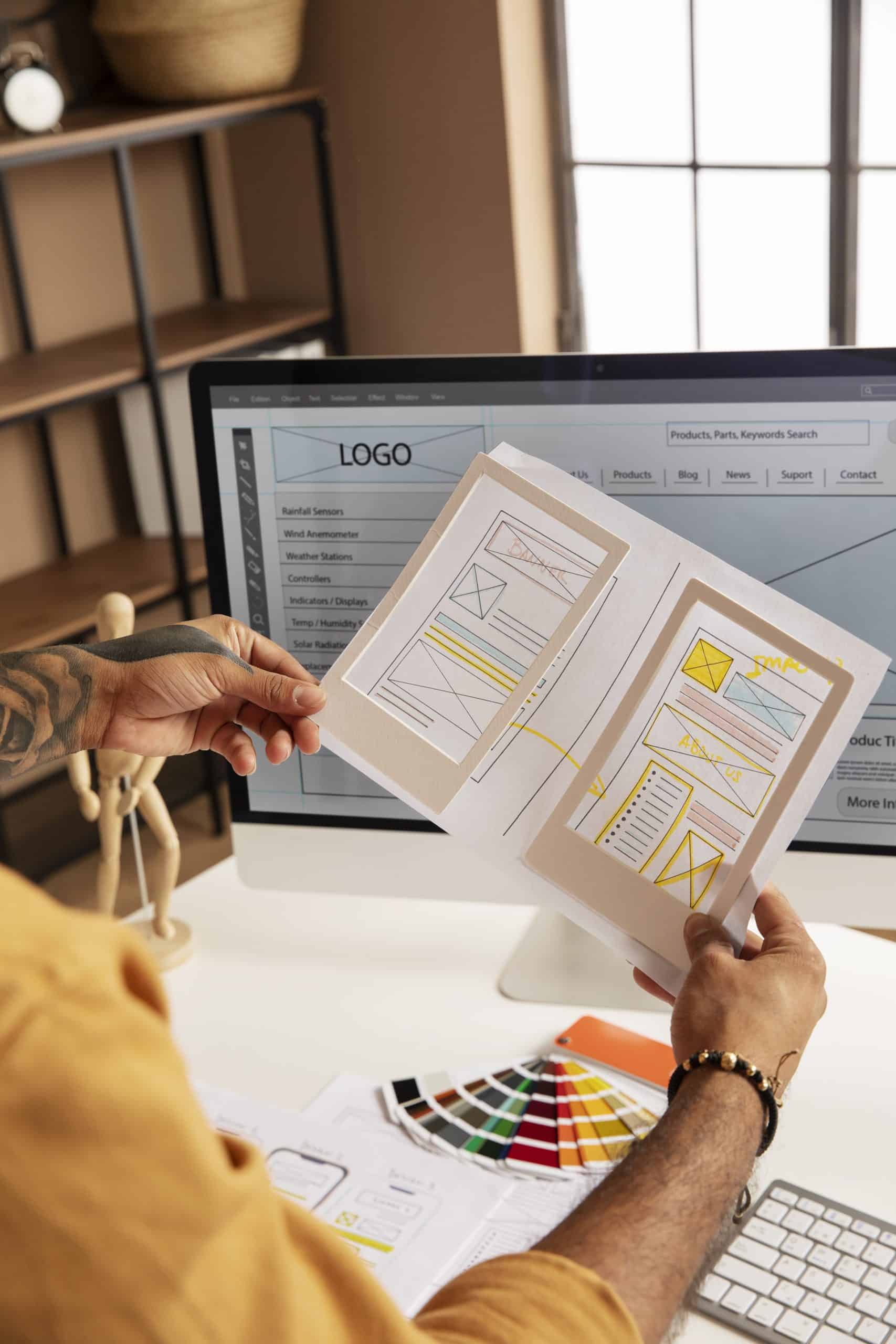 Creative team collaborating on digital marketing strategy Charleston SC